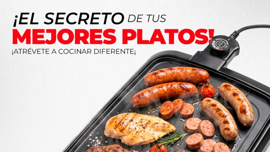 ¡El secreto de tus mejores platos! Parrilla SJ